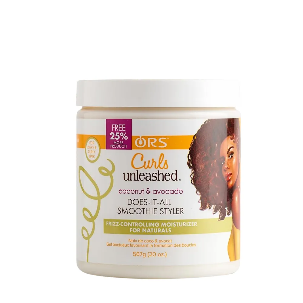 ORS Curls Unleashed Coconut and Avocado Does It All Smoothie Styler 544g ORS Curls Unleashed Coconut and Avocado Does It All Smoothie Styler 544g